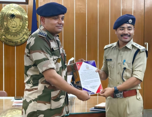 ഉപ തെരഞ്ഞെടുപ്പ്: കേന്ദ്ര - സായുധ സേനകളെ വയനാട് പോലീസ് ആദരിച്ചു.